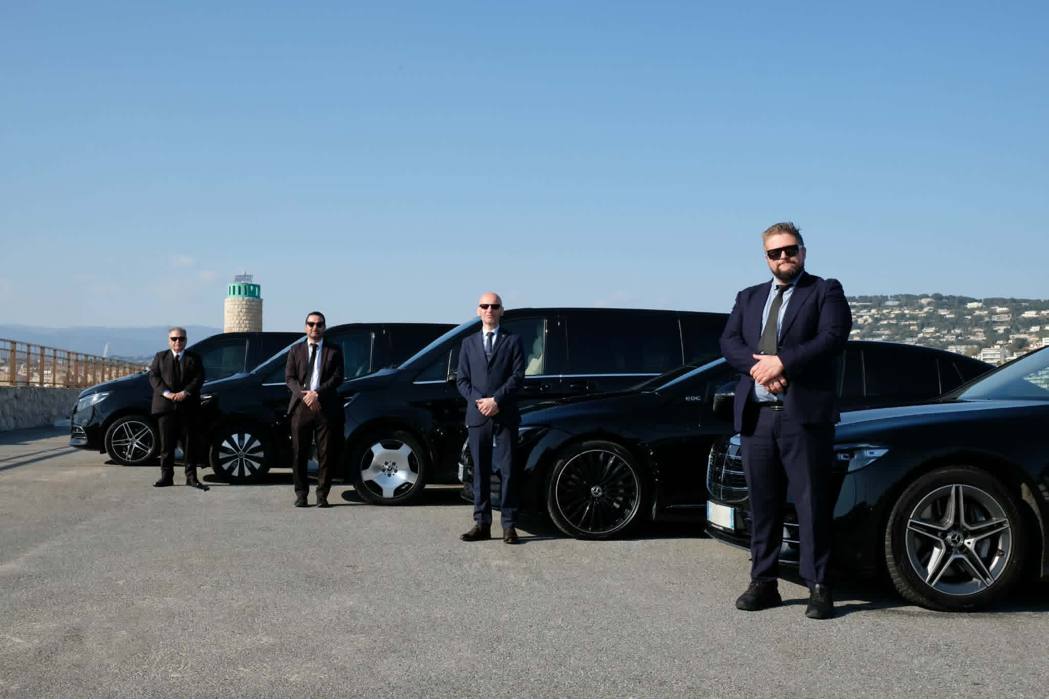 Golden Riviera Limo professional chauffeurs and luxury fleet